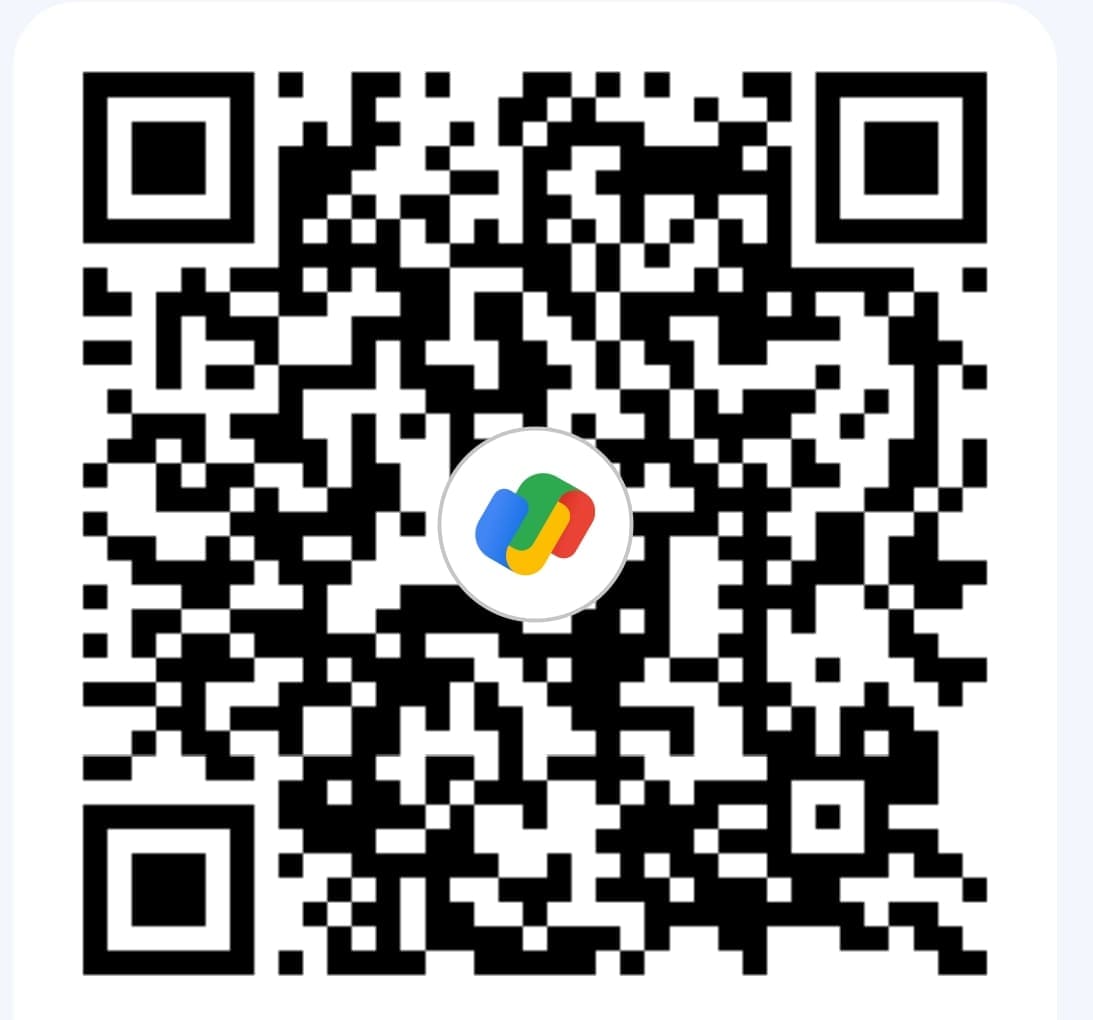 UPI QR code for donation 1